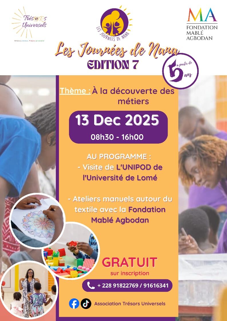 Les enfants de l'association de Trésors Universels